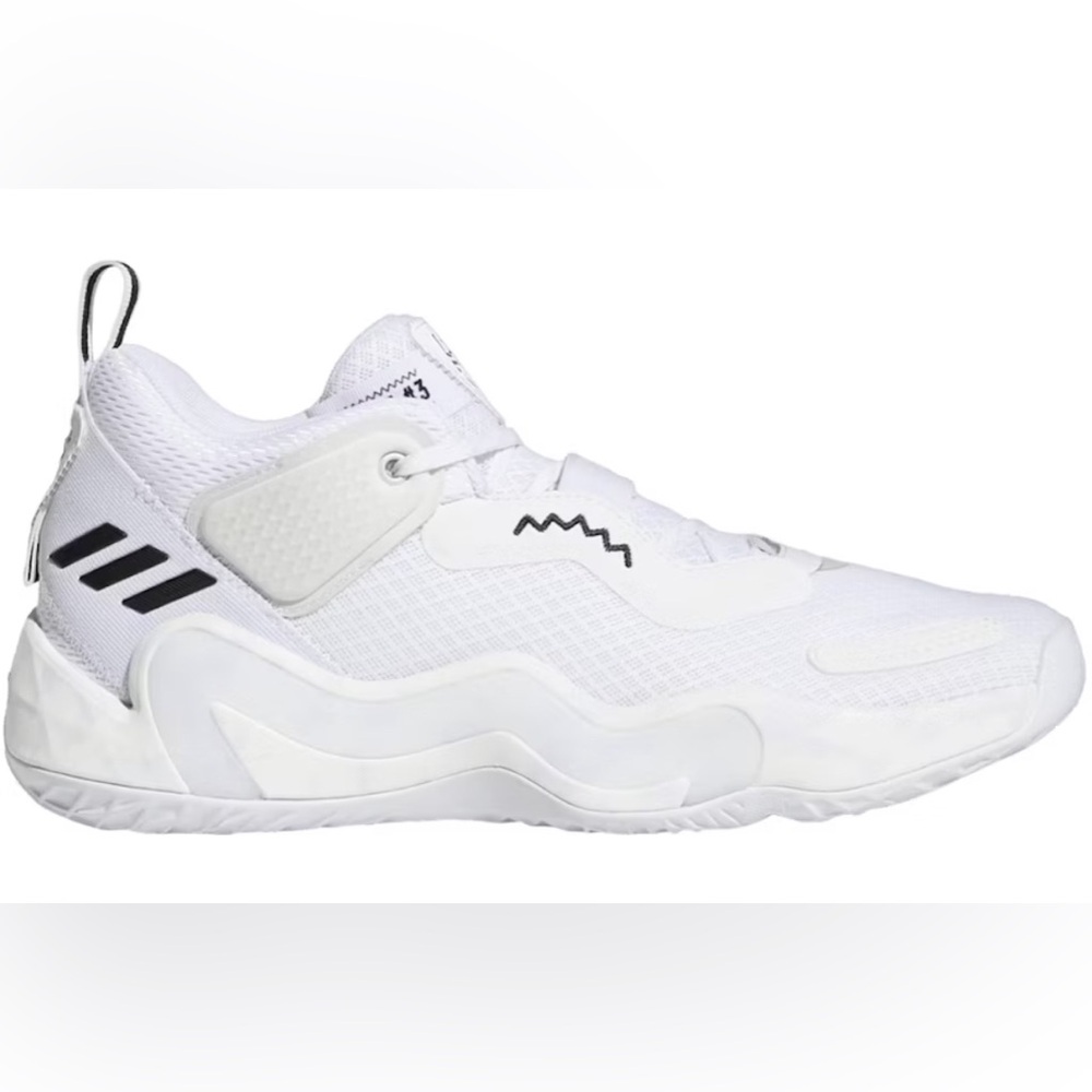 Adidas Men’s Basketball D.O.N. Issue #3 - Cloud White - Size 7.5